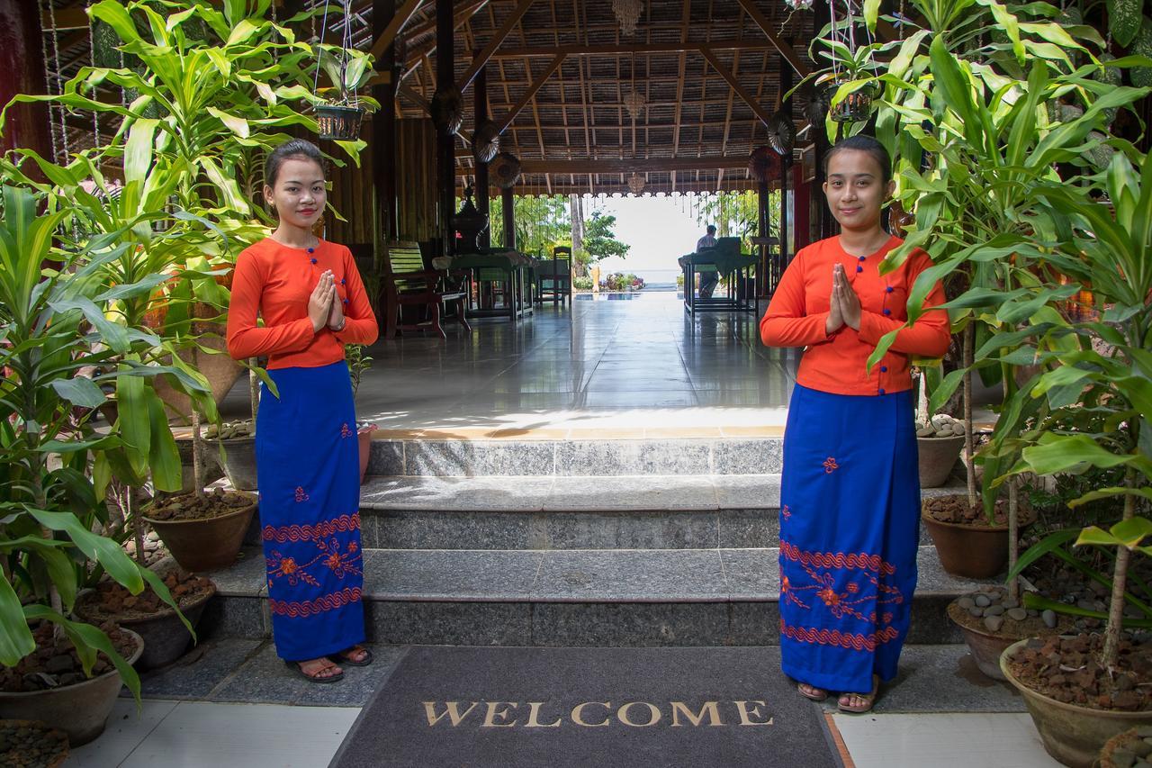 Diamond Hotel Ngapali Buitenkant foto
